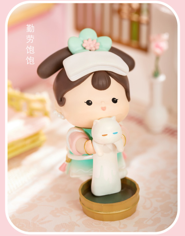 博物文创故宫盲盒单盒格格的小日常手办创意可爱摆件三八节好礼