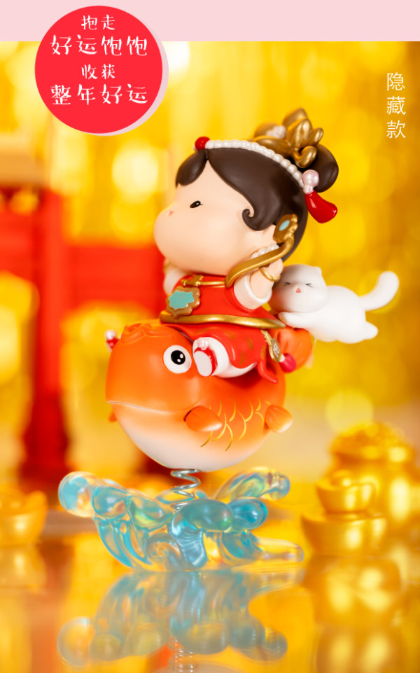 博物文创故宫盲盒单盒格格的小日常手办创意可爱摆件三八节好礼