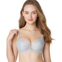 Aimer 爱慕 叶之语系列 女士有钢圈文胸 AM113671 浅灰色 80C/36C