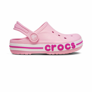 crocs 卡骆驰 205100-606 儿童洞洞拖鞋 花瓣红 29码