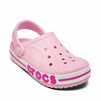 crocs 卡骆驰 205100-606 儿童洞洞拖鞋 花瓣红 23码