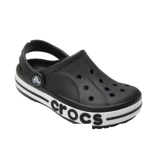 crocs 卡骆驰 205100-001 儿童洞洞拖鞋 黑色 31码