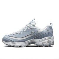SKECHERS 斯凯奇 D'Lites 女子休闲运动鞋 11930/LBLW 浅蓝色/浅白色 35