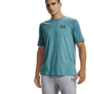 UNDER ARMOUR 安德玛 Sportstyle 男子运动T恤 1326799-690 蓝色 XXXL