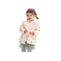 MarColor 马卡乐 Disney系列 500122182202-1104 女童两件套外套 米白色调 100cm