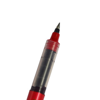 Snowhite 白雪 PVR-155 拔帽中性笔 红色 0.38mm 12支装