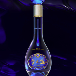 YANGHE 洋河 梦之蓝M3 水晶版 45%vol 浓香型白酒 550ml 单瓶装