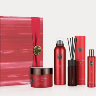 RITUALS 仪式 阿育吠陀礼盒 (身体乳200ml+沐浴慕斯200ml+藤条香薰50ml+香体喷雾50ml)