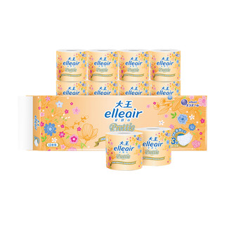 elleair 大王爱璐儿 简绒系列 有芯卷纸