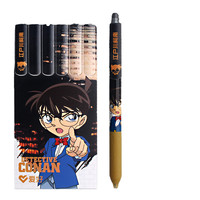 AIHAO 爱好 名侦探柯南系列 按动中性笔 江户川柯南 0.5mm 6支装+20支替芯