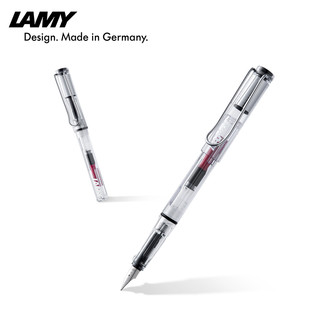 LAMY 凌美 钢笔 自信系列EF尖透明ABS墨水笔  12EF 0.5mm