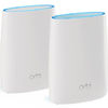 NETGEAR 美国网件 Orbi RBK50 三频3000M 分布式千兆Mesh无线路由器 Wi-Fi 5 一母一子装 白色