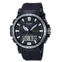 CASIO 卡西欧 PRO TREK系列 47.4毫米太阳能电波腕表 PRW-61-1A