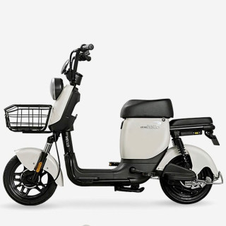 哈啰 haha系列 电动自行车 tdt-322z 48v16ah锂电池 奶白色