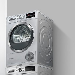 BOSCH 博世 净效系列 WGA154A80W+WTW875681W 热泵式洗烘套装
