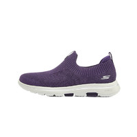 SKECHERS 斯凯奇 GO WALK系列 女子休闲运动鞋 124214/PUR 紫色 35.5