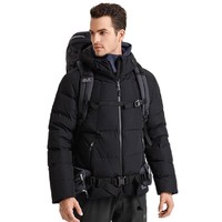 Jack Wolfskin 狼爪 男子户外羽绒服 5819111-6000 黑色 S