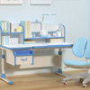 Totguard 护童 HT-512BW+HTY631 儿童学习书桌 蓝色+LUCKY正姿椅 蓝色