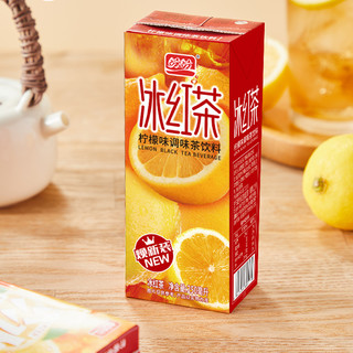 PANPAN FOODS 盼盼 冰红茶 柠檬味调味茶饮料 250ml*24盒