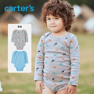 Carter's 孩特 婴儿长袖连体包屁衣 2件装