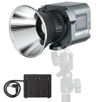 Aputure 爱图仕 amaran COB 60d 摄影LED灯 65W 艾蒙拉单色温影视视频灯 室内户外直播灯（NP-F970电池盒）