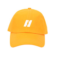 NERDY NY系列 男女款棒球帽 PNEC21AB011701 橙色