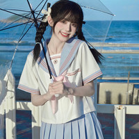 何子家 JK制服 椿花女高 水手服短袖上衣