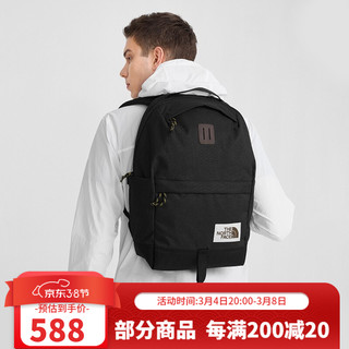 北面 TheNorthFace北面背包中性款户外轻便舒适上新|3KY5 KS7/黑色/22升/450*290*120mm 均码