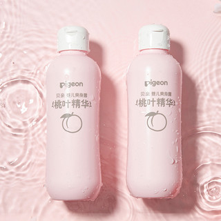 Pigeon 贝亲 桃叶精华系列 婴幼儿洗护套装 婴儿洗发沐浴泡沫 500ml+补充装 400ml+婴儿爽身露 200ml*2瓶