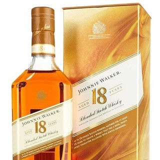 JOHNNIE WALKER 尊尼获加 18年 调和 苏格兰威士忌 40%vol