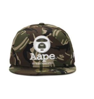 Aape  x New Era 迷彩棒球帽