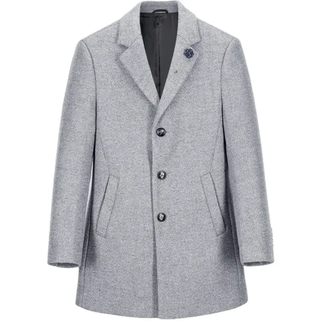 HLA 海澜之家 男士长款大衣 HWDAJ4E059T