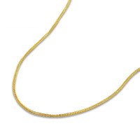 CHJ JEWELLERY 潮宏基 XXG30000949 幸福美满足金项链 42cm 5.2g