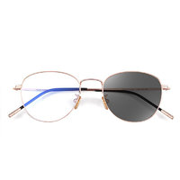 pulais 普莱斯 5317 合金眼镜框+平光防蓝光镜片