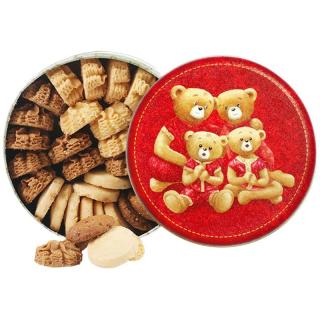 jennybakery 珍妮曲奇 聪明小熊 曲奇手工饼干 640g 礼盒装