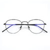 pulais 普莱斯 5317 黑色合金眼镜框+平光防蓝光镜片 灰变