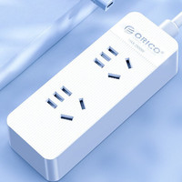 ORICO 奥睿科 NKO-2A 二位五孔插排 白色 0.15m