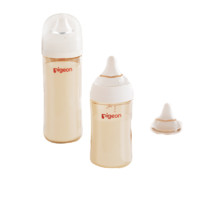 Pigeon 贝亲 自然实感第3代PRO系列 PPSU奶瓶套装 240ml 6月++330ml 9月+奶嘴 9月+
