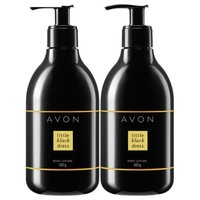 直播专享：AVON 雅芳 小黑裙香体乳 400g*2（有赠品）