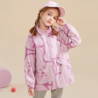 ABCKIDS 女童休闲连帽外套