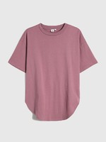 Gap 盖璞 女装|燥爽系列 简约纯色高克重宽松廓形短袖T恤
