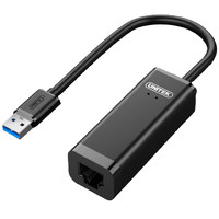 UNITEK 优越者 Y-3470BBK 接口转换器 USB-A转RJ45 千兆网卡