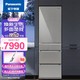 Panasonic 松下 嵌入式多门冰箱超薄60cm 380升电冰箱纳诺怡