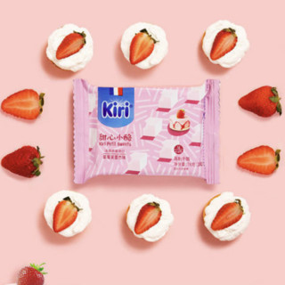 KIRI 凯瑞 甜心小酪 草莓芙蕾杰味 78g*3袋