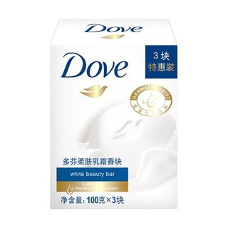 Dove 多芬 柔肤乳霜香块 100g*6块