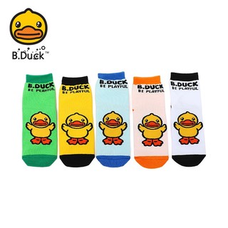 B.Duck 小黄鸭 儿童袜子 5双