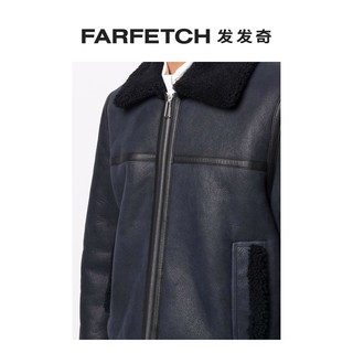 Ps Paul Smith男士皮毛一体皮夹克FARFETCH发发奇22春夏新品 黑色 m