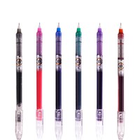 Snowhite 白雪 U3 拔帽中性笔 混色 0.5mm 6支装