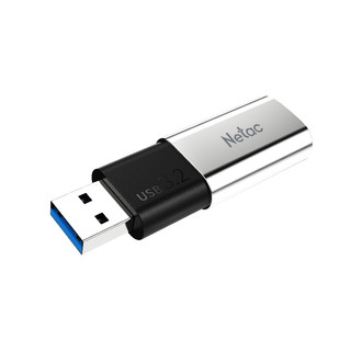 Netac 朗科 256GB USB3.2 超极速固态U盘 US2 金属U盘 读速530MB/s 写450MB/s 移动固态硬盘速度狂飙
