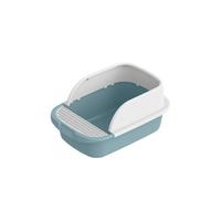 D-cat 多可特 半封闭式猫砂盆 雾霾蓝 大号